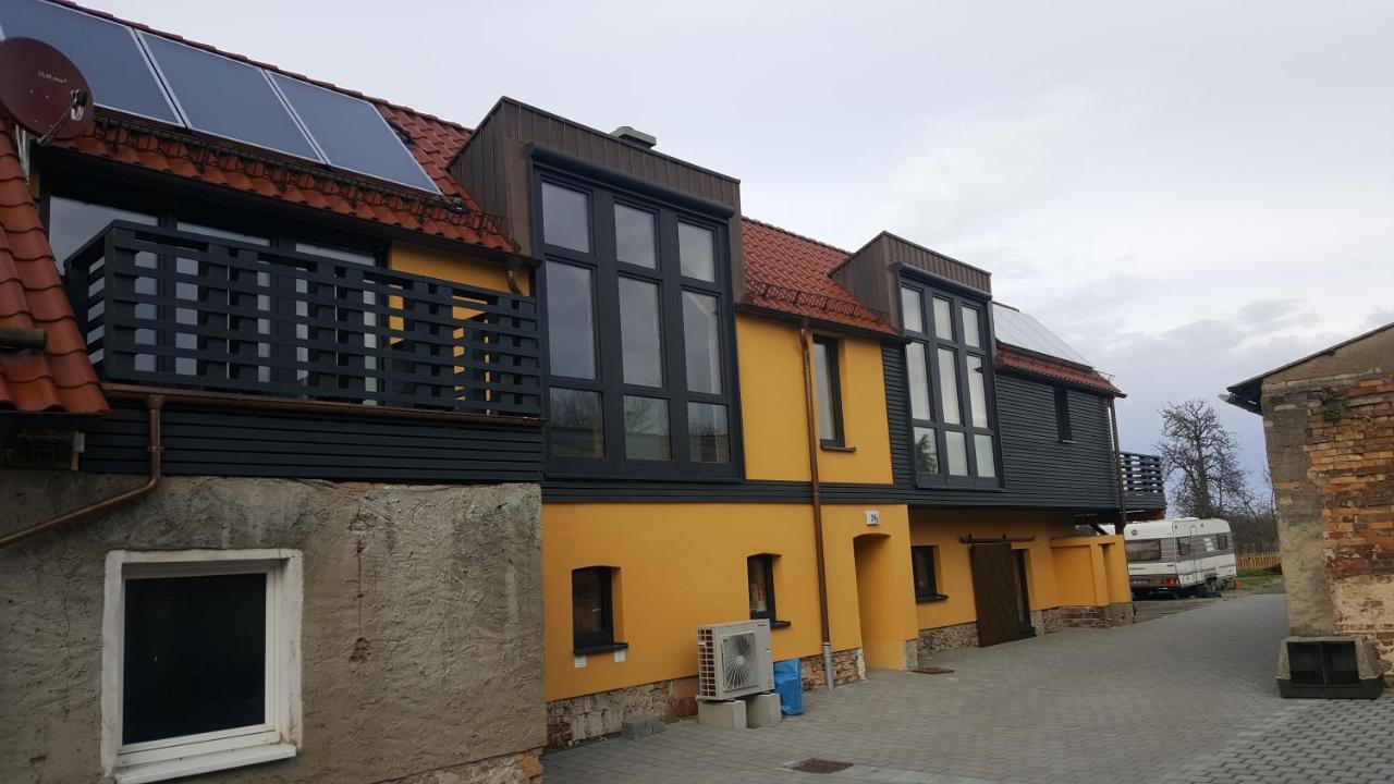Ferienwohnung Auf Dem Bauernhof Гросрешен Екстериор снимка